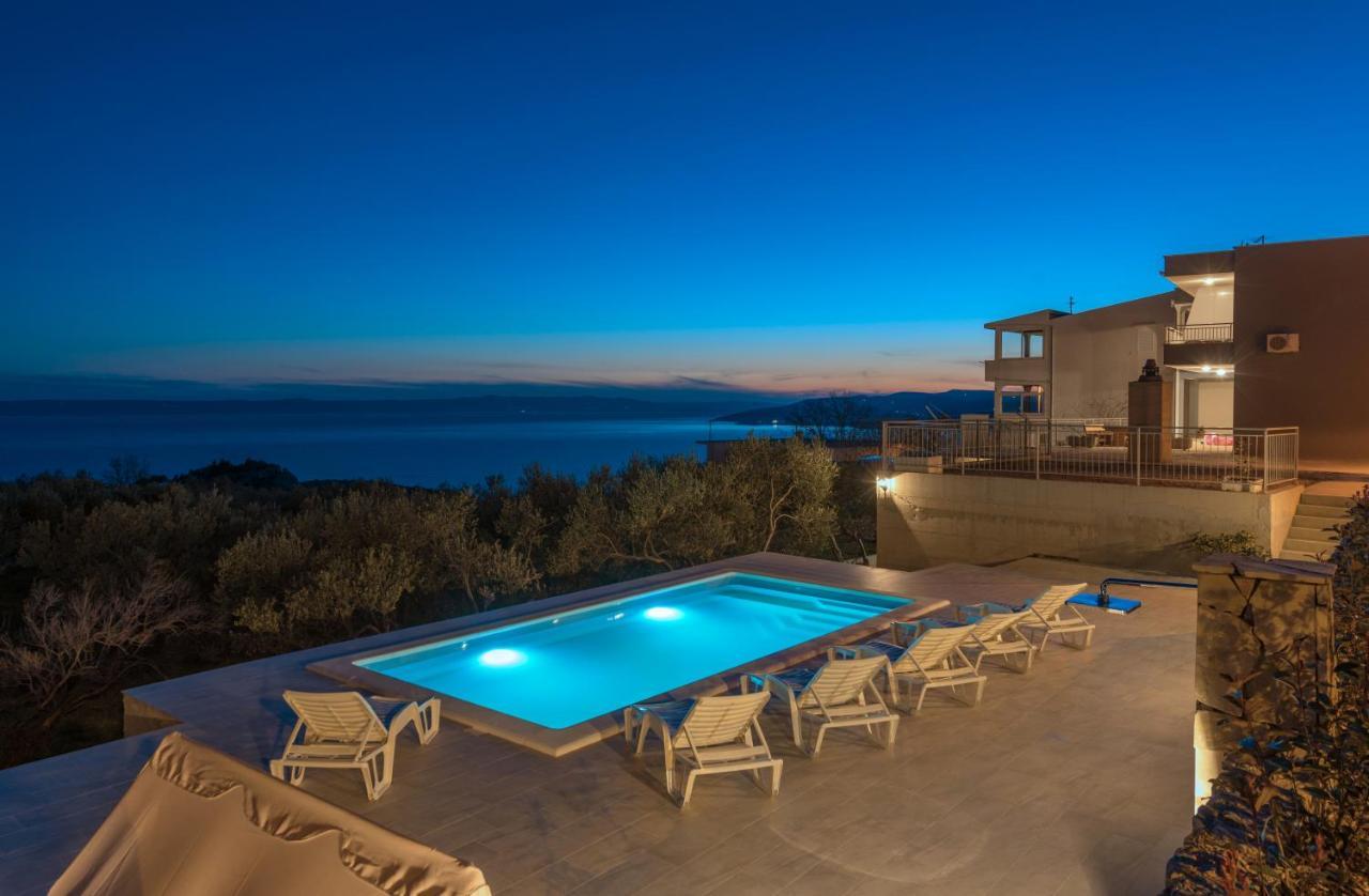 Villa Violeta With Amazing Sea View Makarska Esterno foto