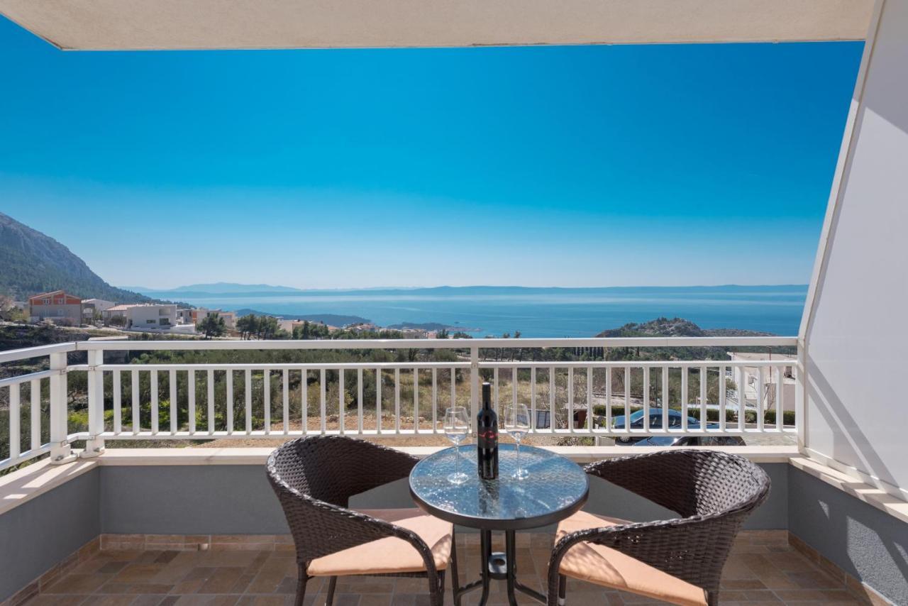 Villa Violeta With Amazing Sea View Makarska Esterno foto